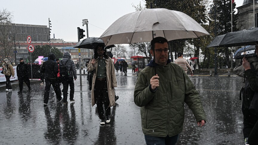 AKOM'dan İstanbul için kuvvetli yağış uyarısı