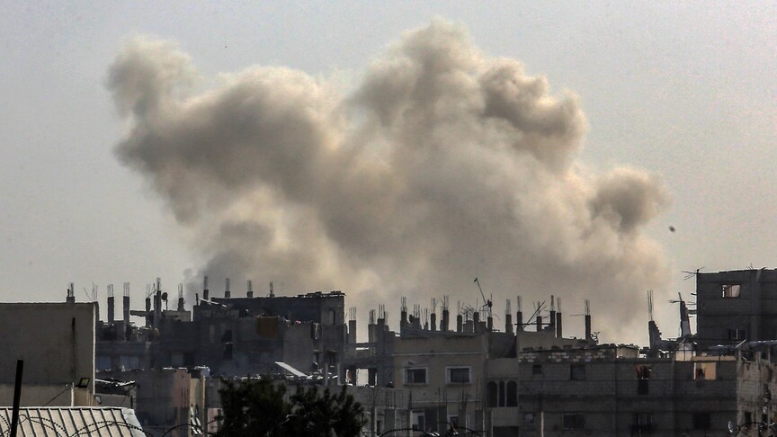 İsrail'in Gazze Şeridi'nin güneyinde İHA ile düzenlediği saldırıda bir kişi hayatını kaybetti