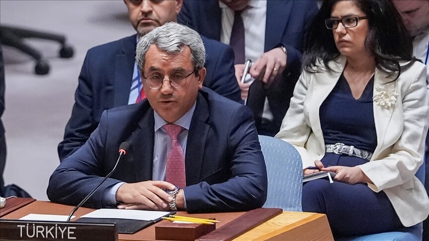 Türkiye'nin BM Daimi Temsilcisi Yıldız'dan İsrail'e Suriye'de işgal ettiği alanlardan çekilme çağrısı