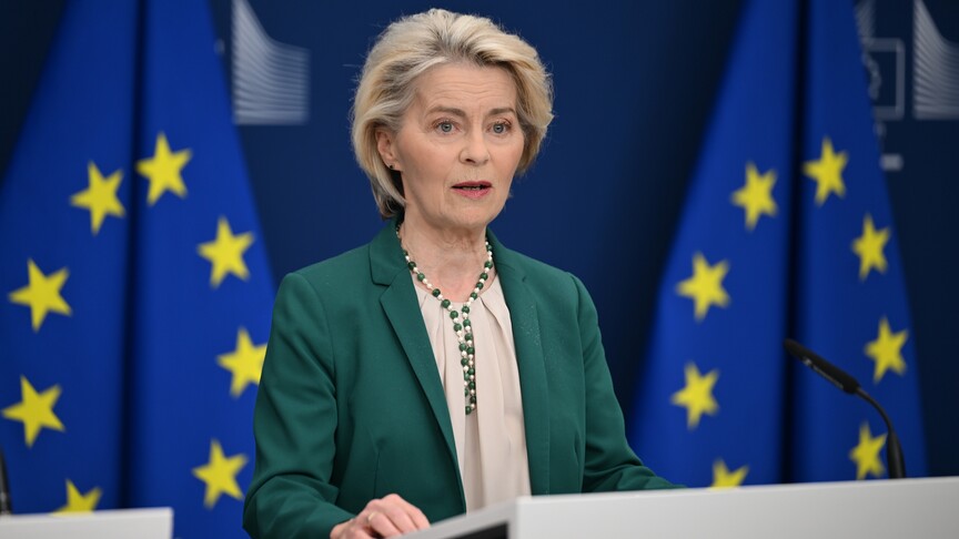 AB Komisyonu Başkanı von der Leyen'den, Lübnan'da kalıcı barış çağrısı