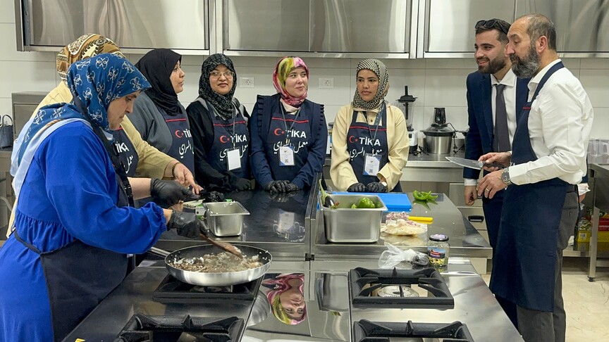 Libyalı kadın girişimciler, TİKA'nın desteğiyle ülkelerinde üretim ve istihdama güç katacak