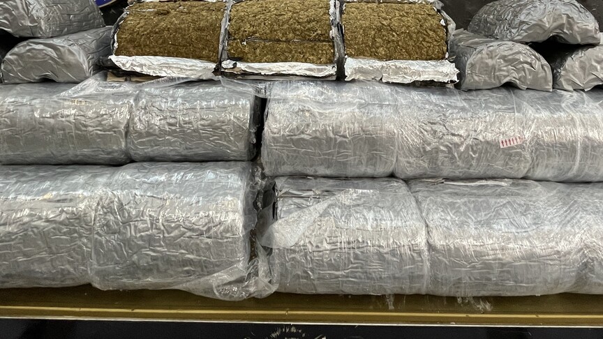 Türkiye ile Suriye'nin ortak operasyonunda 236 kilogram marihuana ele geçirildi