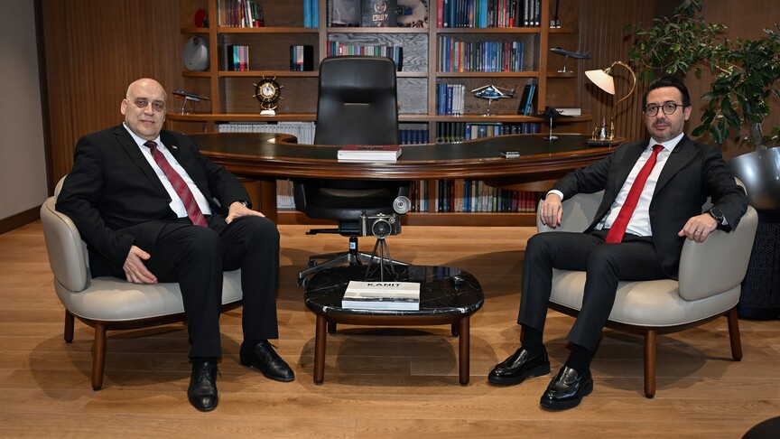 Filistin'in Ankara Büyükelçisi Abu Jaish, AA'yı ziyaret etti