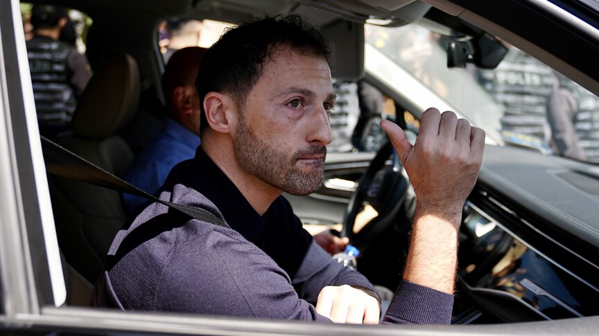 Domenico Tedesco, Fenerbahçeli futbolcularla vedalaştı