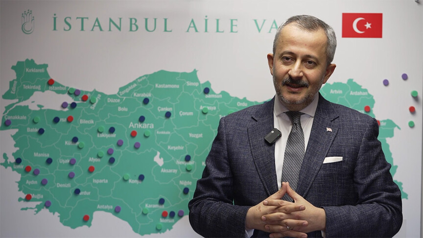 İstanbul Aile Vakfı Başkanı Karabıyık'tan gençlere "yuva kurun" çağrısı