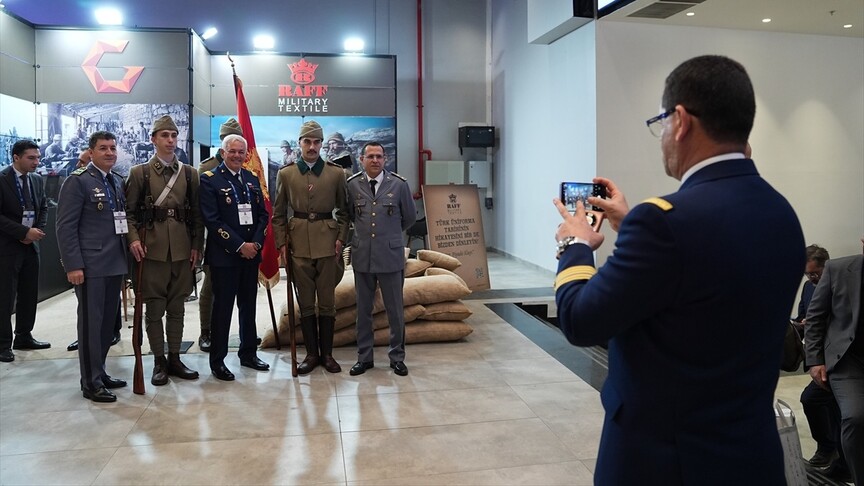 RAFF Military Textile, SAHA 2026’da "57'nci Alay üniforması" replikalarını sergiledi